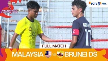 Malaysia vs Brunei Darussalam - Full Match | ASEAN U19 Boys Championship