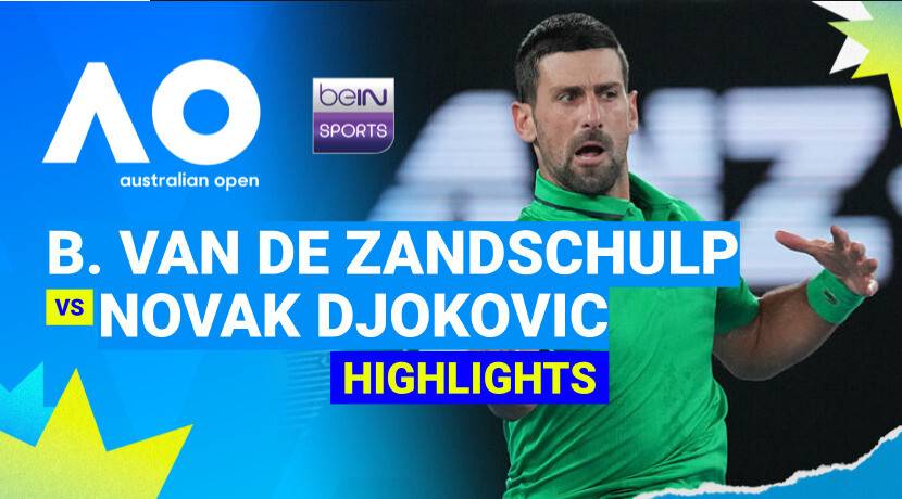 Botic van de Zandschulp (NED) vs Novak Djokovic (SRB) - Men's Singles Round 3 | Australian Open 2026