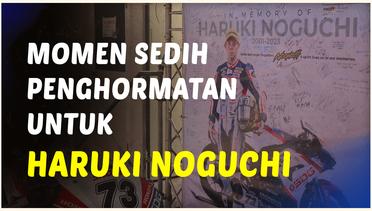 Momen Penghormatan Terakhir untuk Haruki Noguchi di ARRC Buriram 2023