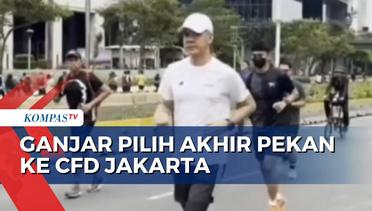 Ganjar Pranowo Habiskan Waktu Akhir Pekan Berolahraga di Car Free Day Jakarta!
