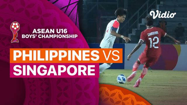 Philippines vs Singapore - Mini Match | ASEAN U16 Boys Championships 2024
