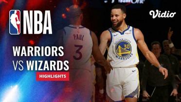 Golden State Warriors vs Washington Wizards - Highlights | NBA Regular Season 2023/24