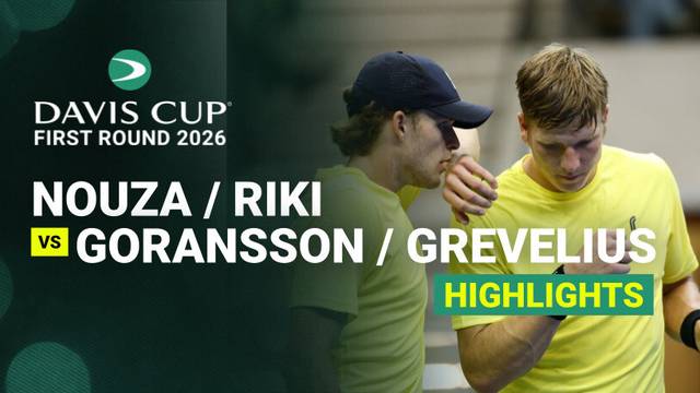 Petr Nouza/Patrik Riki (CZE) vs Andre Goransson/Erik Grevelius (SWE) - Highlight | Davis Cup 2026