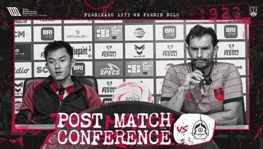 Post-Match Press Conference: PERSIKABO 1973 vs PERSIS Solo | Liga 1 2023/2024 Matchday 15
