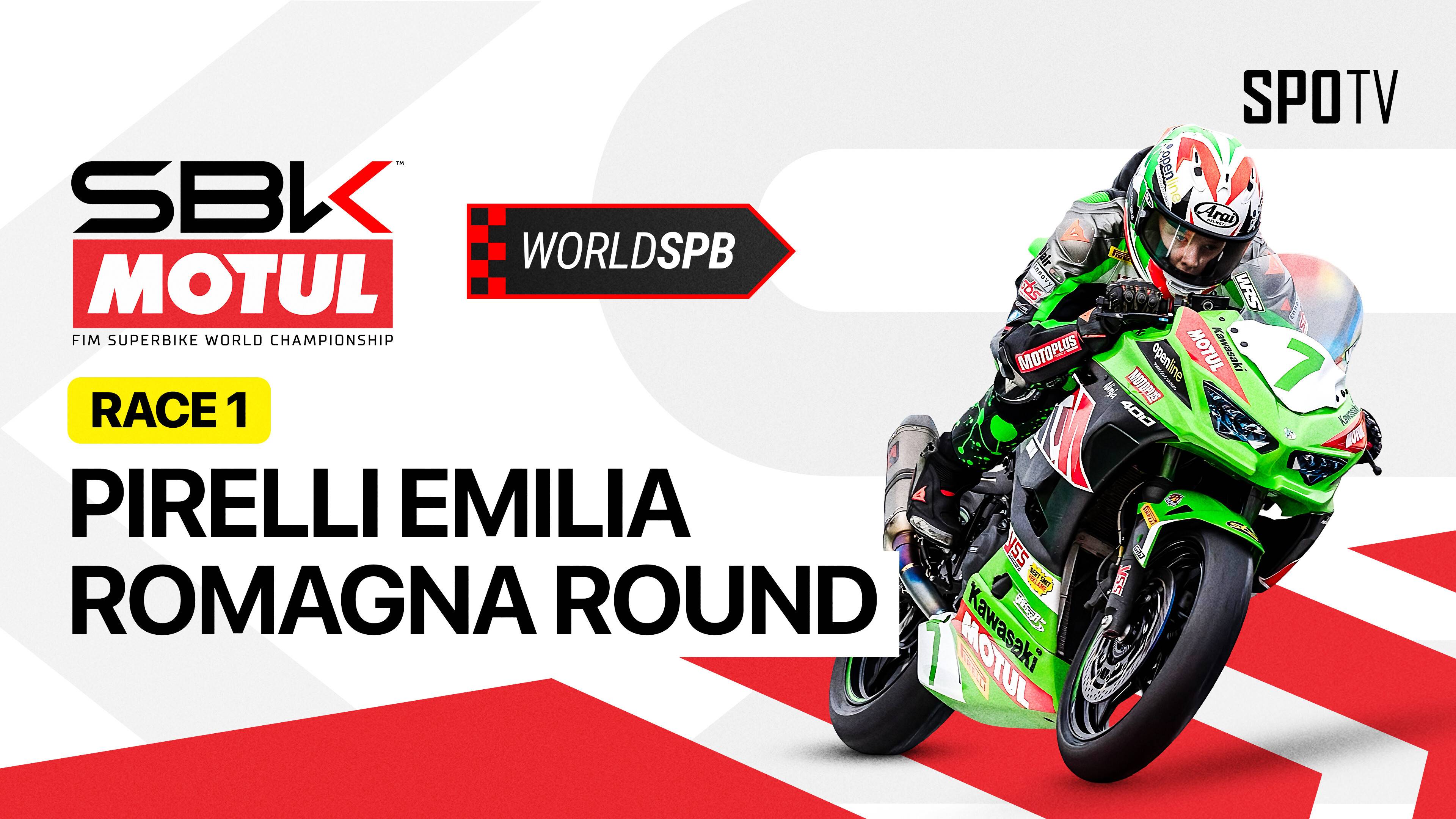WorldSPB Race 1 - WorldSBK Championship 2026 Round 7 Pirelli Emilia Romagna Round
