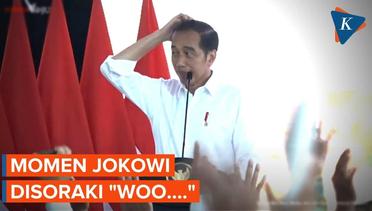 Momen Jokowi Disoraki Ribuan Petani se-Jateng