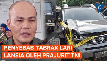 TNI AD Ungkap Penyebab Tabrak Lari Lansia oleh Prajurit di Bekasi