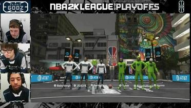 Highlights: Game 2 - T-Wolves Gaming vs Dribble Godz | NBA 2K League 3x3 Playoffs