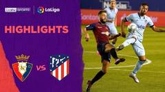 Match Highlight | Osasuna 0 vs 5 Atletico Madrid | LaLiga Santander 2020