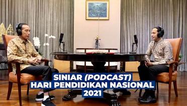Podcast Hardiknas 2021 Presiden Jokowi dan Mas Menteri Nadiem Makarim, 2 Mei 2021