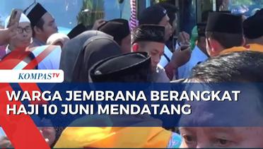 Tangis Keluarga di Jembrana Warnai Pelepasan 79 Calon Haji, Saling Bermaafan dan Berpelukan
