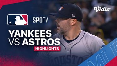 Houston Astros vs New York Yankees - Highlights | MLB 2024