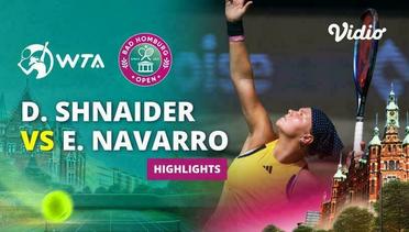 Semifinal: Diana Shnaider vs Emma Navarro - Highlights | WTA Bad Homburg Open 2024