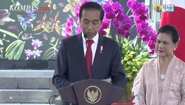 Jokowi Sebut Kunjungan Kaisar Naruhito Perkokoh Persahabatan Indonesia-Jepang