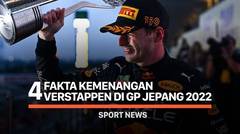 4 Fakta Kemenangan Verstappen di GP Jepang 2022