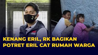 Kenang Eril, Ridwan Kamil Unggah Foto Masa Kecil Eril Ikut Cat Rumah Warga