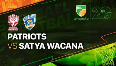 Full Match | INA Patriots vs Satya Wacana Salatiga | IBL Tokopedia 2023