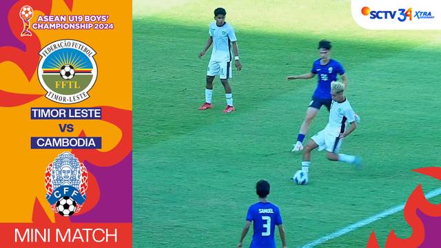 Timor Leste vs Cambodia - Mini Match | Asean Boys Championship U19 2024
