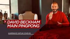 Kampanye Unik Mantan Pemain Manchester United, David Beckham untuk Lawan COVID-19