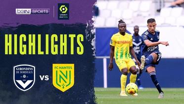 Match Highlight | Bordeaux 1 vs 0 Nantes | Ligue 1 Uber Eats 2020