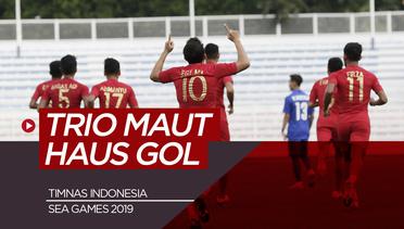 Trio Maut Haus Gol Timnas Indonesia di SEA Games 2019
