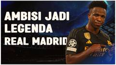 Perpanjang Kontrak, Vinicius Junior Bercita-cita Jadi Legenda Real Madrid