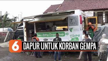 Pemerintah Siagakan Dapur Umum Keliling Untuk Korban Gempa Sukabumi