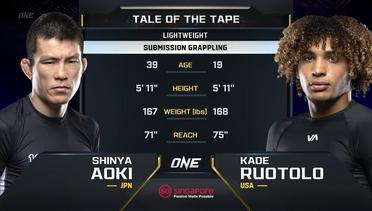 Shinya Aoki vs. Kade Ruotolo | ONE Championship Full Fight