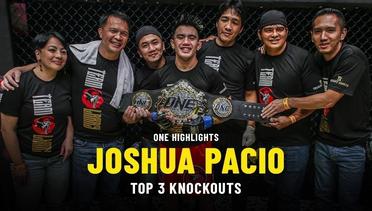 Joshua Pacio’s Top 3 Knockouts - ONE Highlights
