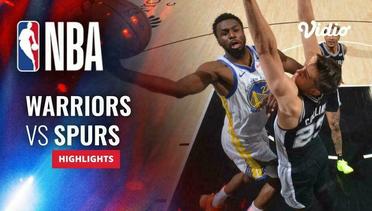 Golden State Warriors vs San Antonio Spurs - Highlights | NBA Regular Season 2023/24