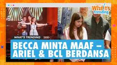 Rebecca Klopper Meminta Maaf – Momen Romantis Ariel NOAH & BCL di Atas Panggung