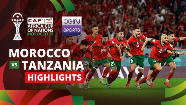 Morocco vs Tanzania - Highlight | TotalEnergies Africa Cup of Nations 2025