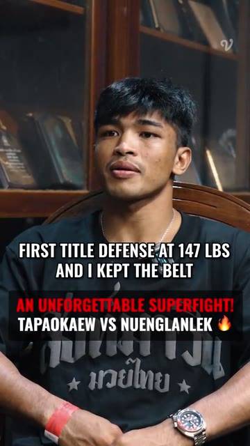 Tapaokaew Interview - Promo | RWS Muay Thai 2025