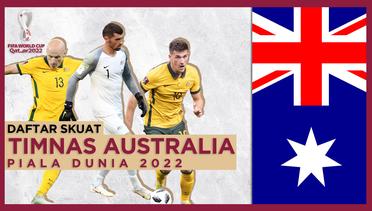 Skuat Timnas Australia di Piala Dunia 2022, Aaron Mooy Pimpin di Lini Tengah