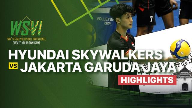 7-8th Place: Hyundai Skywalkers vs Garuda Jaya - Highlights | 4th Win Streak Invitational Tournament