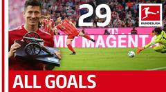 All Goals 29 Robert Lewandowski In The 2017/18 Bundesliga