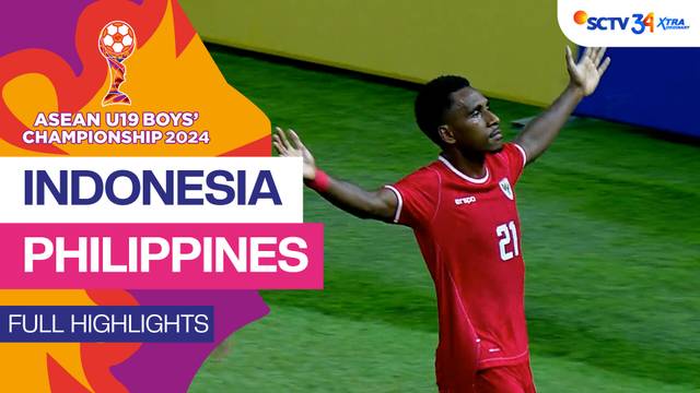 Indonesia VS Philippines - Full Highlight | Asean Boys Championship U19 2024