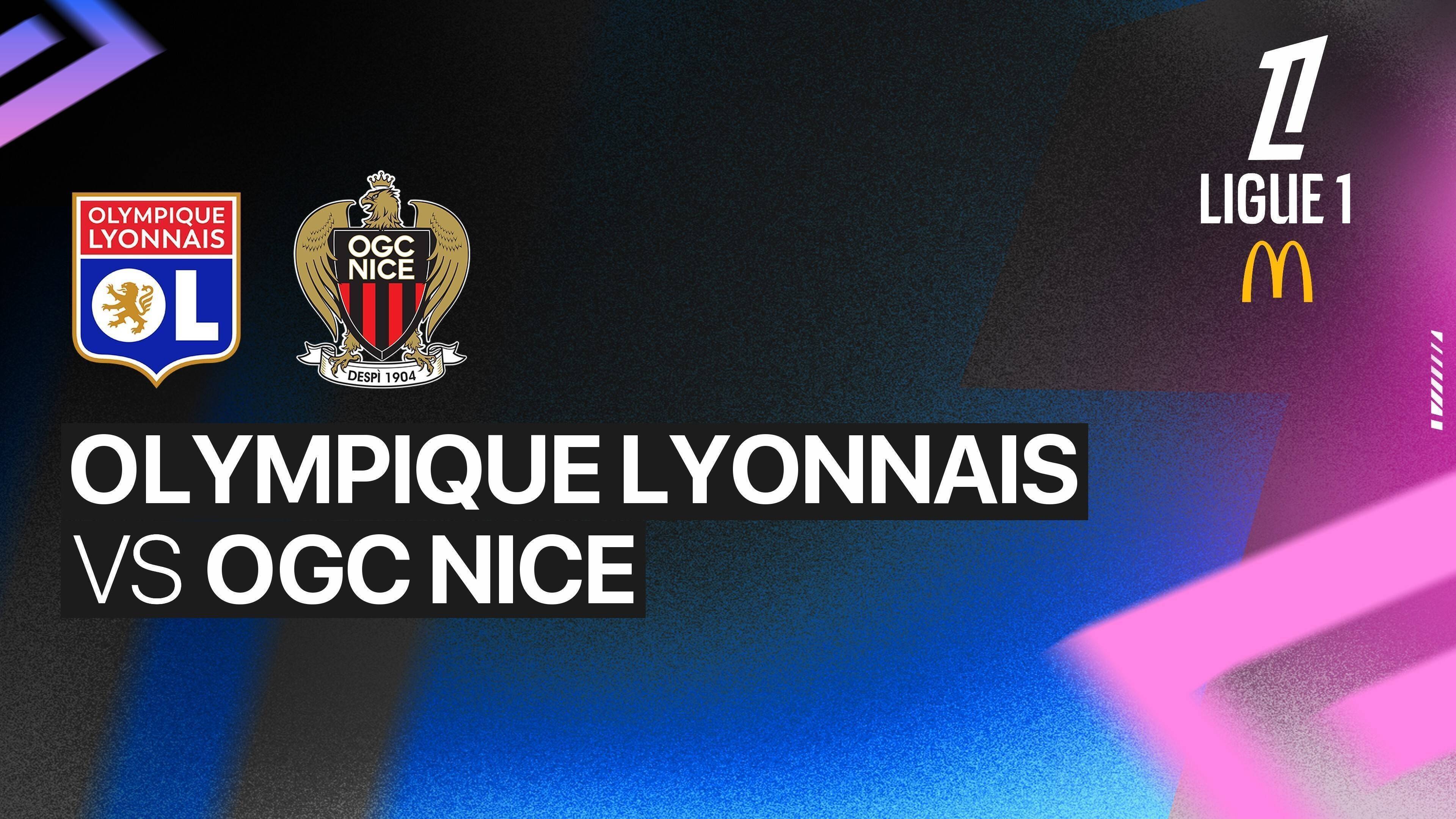 Lyon vs OGC Nice Cote dAzur