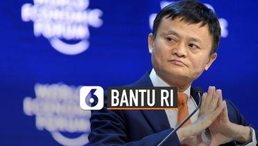 Jack Ma Sumbang Perlengkapan Medis untuk Indonesia Hadapi COVID-19