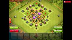 Clash Of Clans Townhall 5 Farming Trophy Hybrid 3 In 1 Base Fully Maxed Townhall 5 Base Layout 