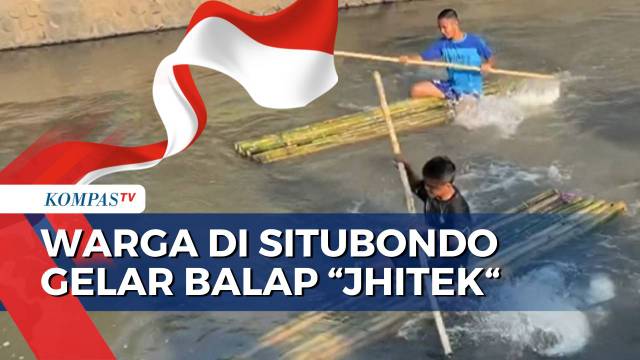 Jelang Hut Ke-80 RI, Warga di Situbondo Gelar Balap Jhitek | KOMPAS SIANG
