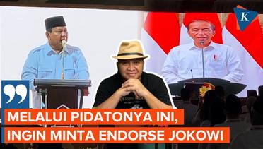 Puja-puji Prabowo ke Jokowi Dinilai Sarat Kepentingan Politik