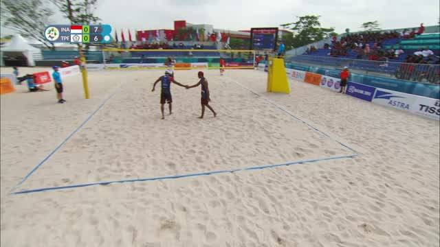 Full Match Voli Pantai Indonesia vs Chines Taipei | Asian Games