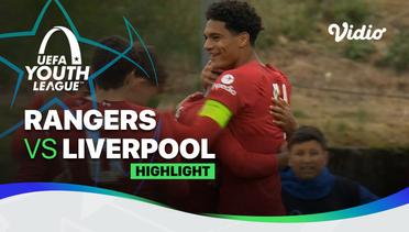 Highlights - Rangers vs Liverpool | UEFA Youth League 2022/23