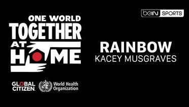 Kacey Musgraves performs "Rainbow" | One World: Together at Home