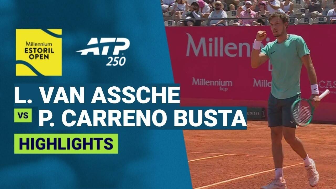 Luca Van Assche vs Pablo Carreno Busta - Round 2 | ATP 250: Millennium Estoril Open 2026
