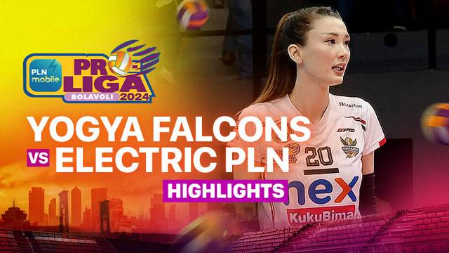 Putri: Yogya Falcons vs Jakarta Electric PLN - Highlights | PLN Mobile Proliga 2025