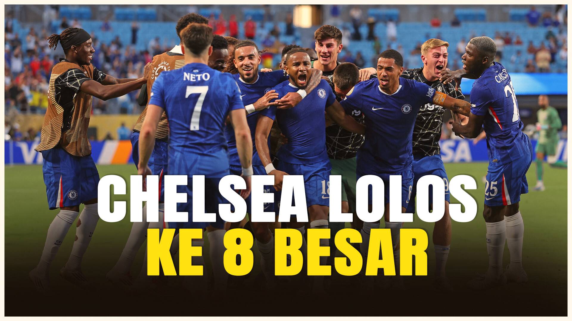 Chelsea Lolos ke Perempat Final Piala Dunia Antarklub 2025 Setelah bantai  Benfica 4-1