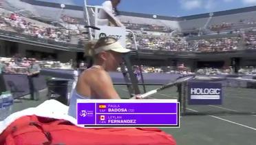 Paula Badosa vs Leylah Fernandez - Highlights | WTA Credit One Charleston Open 2023