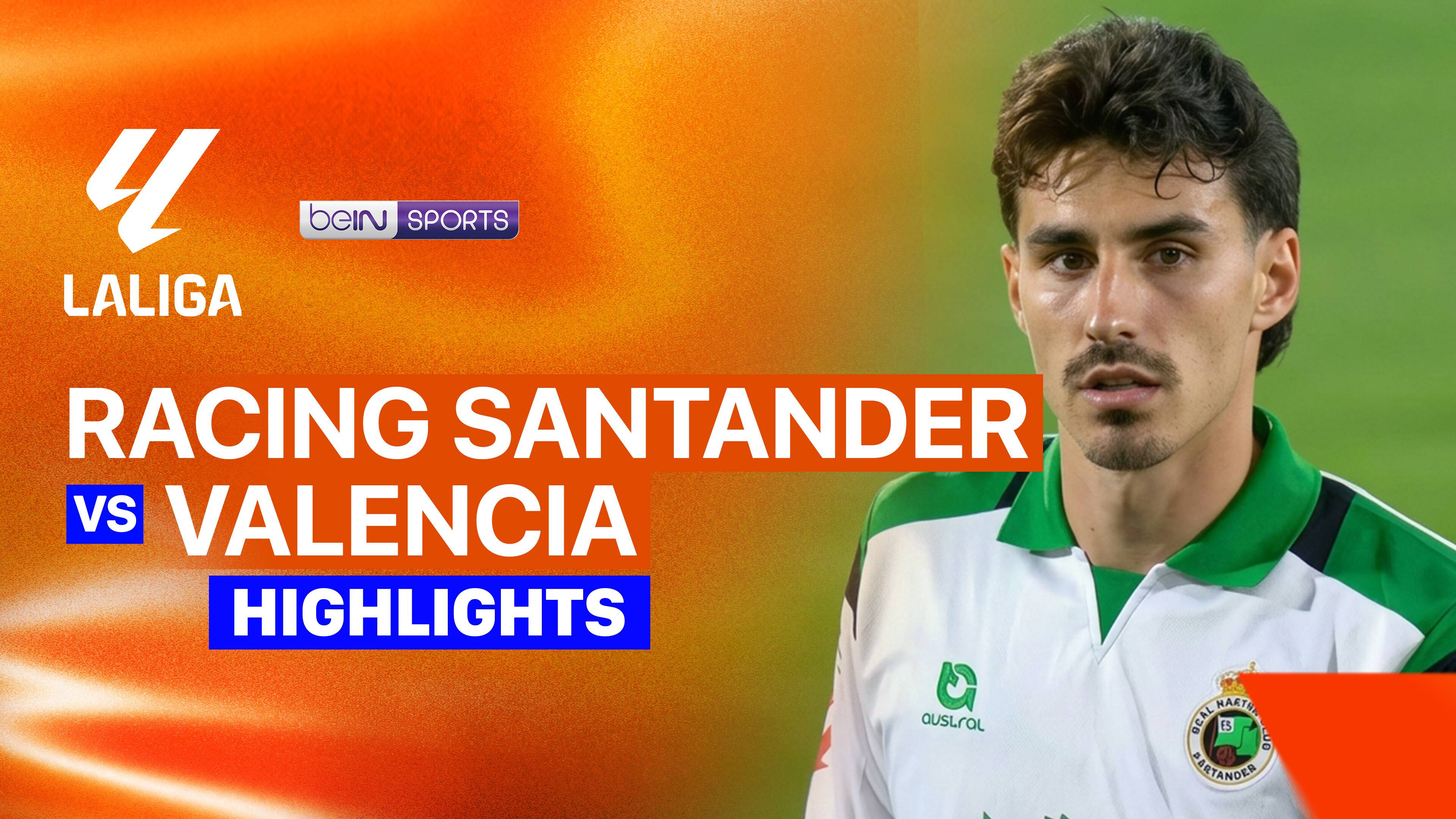Racing Santander vs Valencia